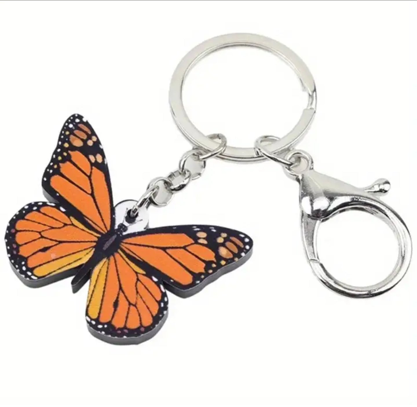 Monarch Butterfly Key Chain